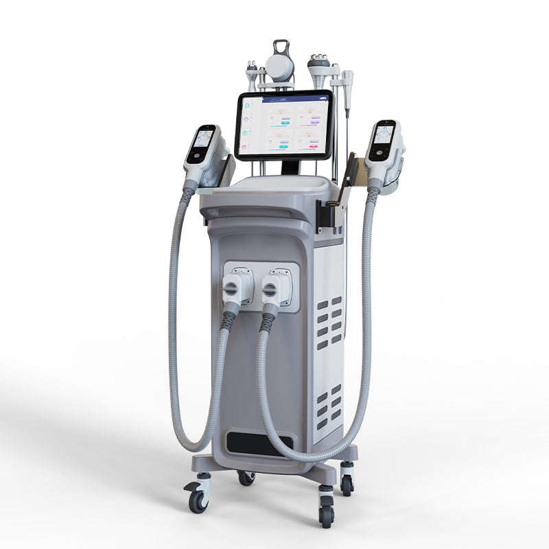 Cryolipolysis 2-Handle Multifunctional Machine with Cavitation and Radio-Frequency