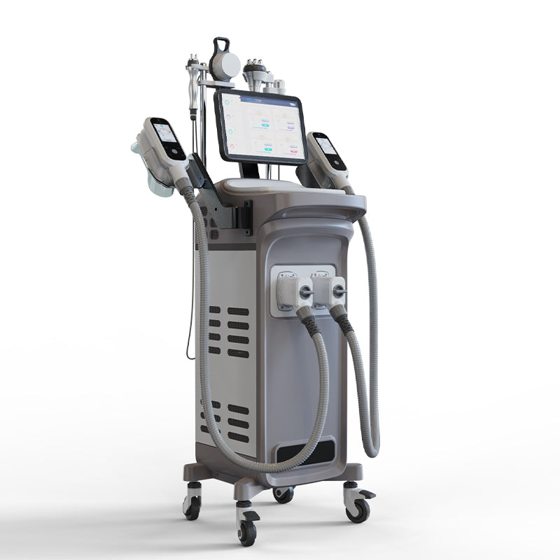 Cryolipolysis 2-Handle Multifunctional Machine with Cavitation and Radio-Frequency