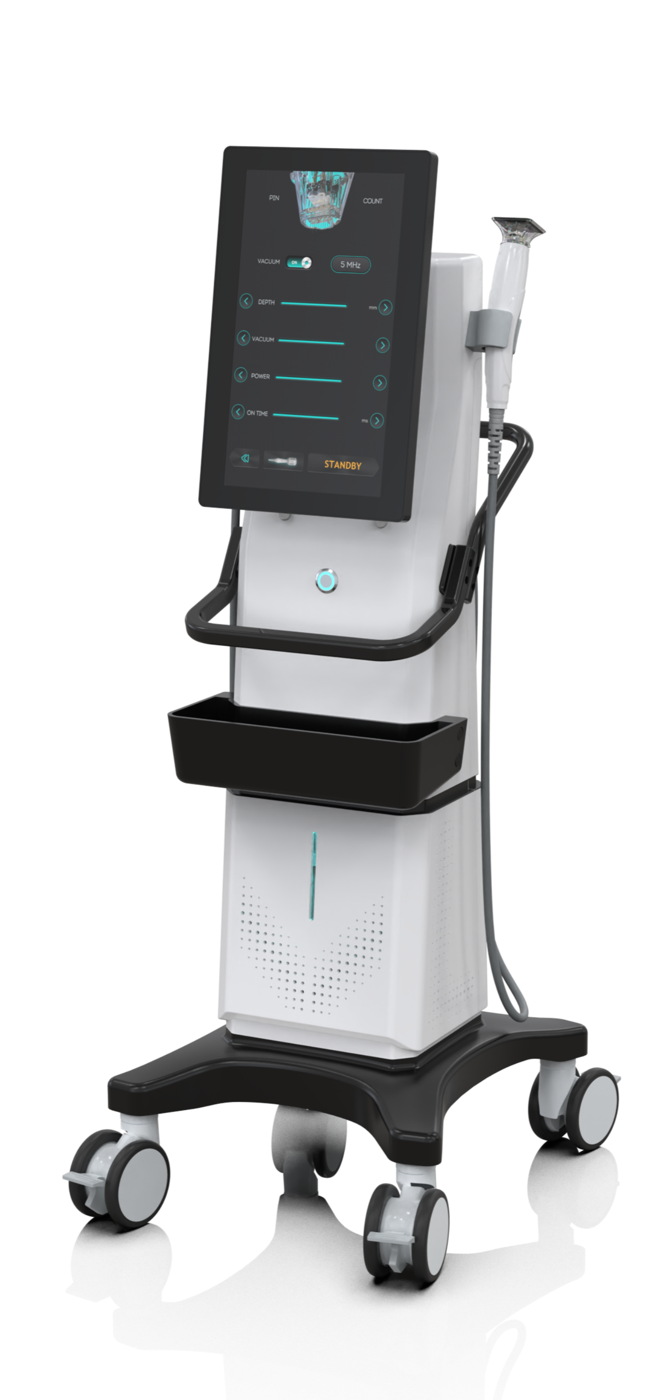3-Handle Fractional Vacuum RF Microneedling Machine