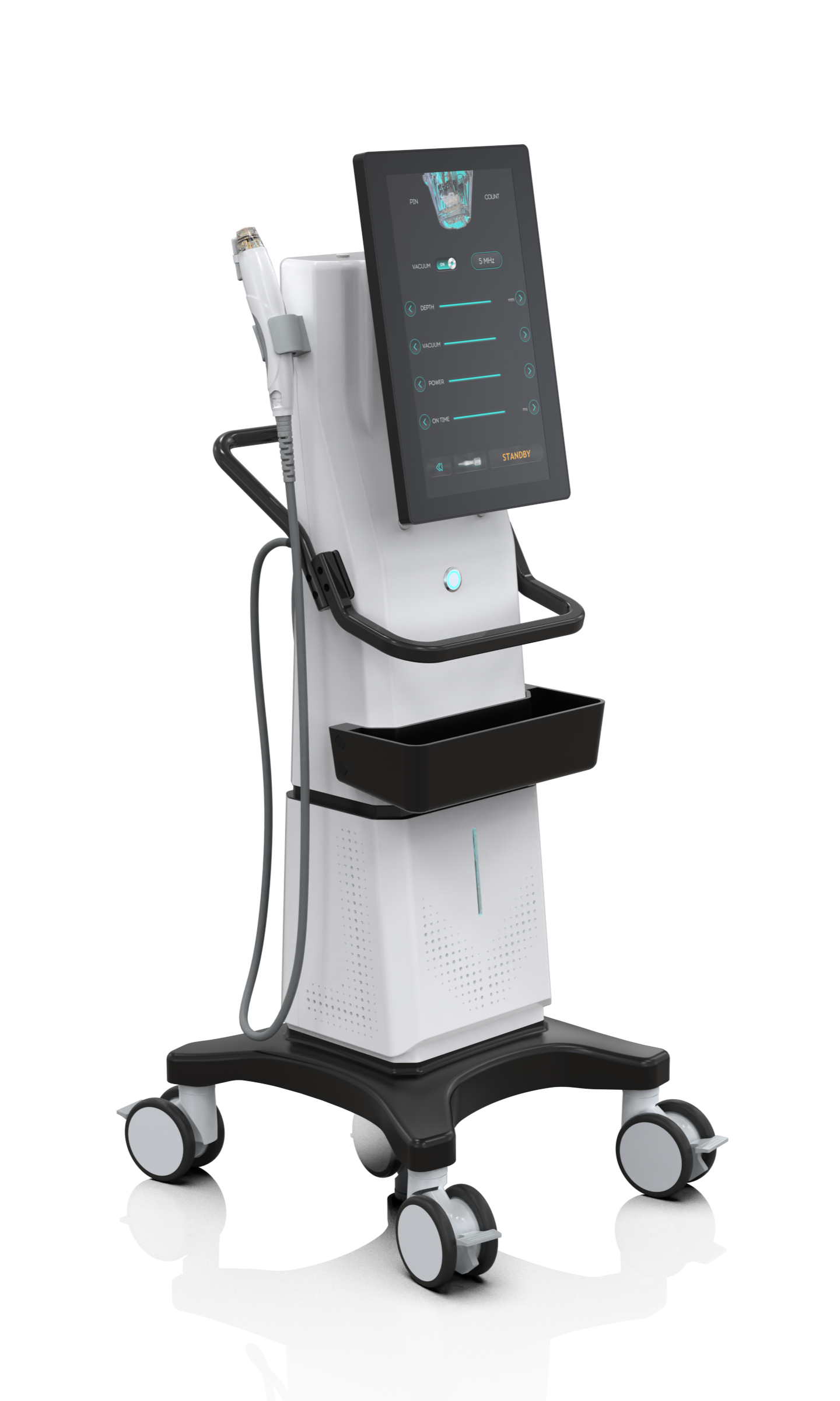 3-Handle Fractional Vacuum RF Microneedling Machine
