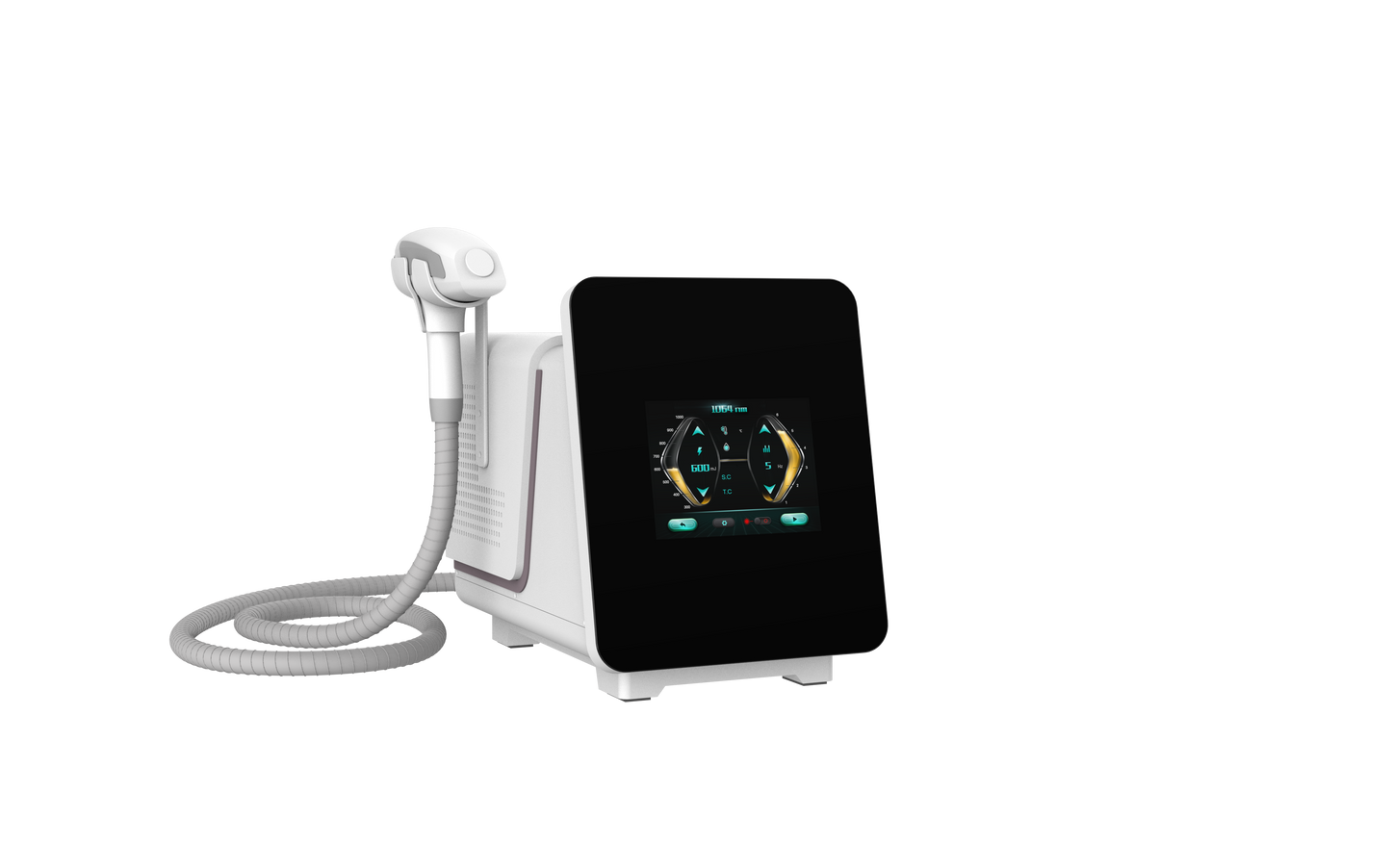 Portable ND-Yag Tattoo Removal and Black Diamond Machine With Fractional Lens