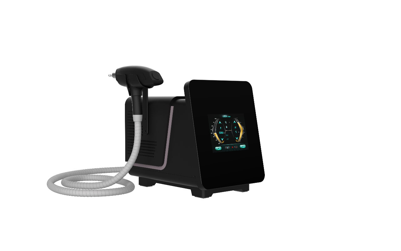Portable ND-Yag Tattoo Removal and Black Diamond Machine With Fractional Lens