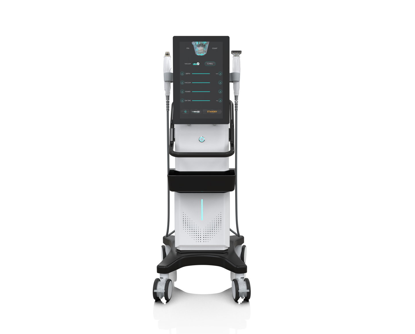 3-Handle Fractional Vacuum RF Microneedling Machine