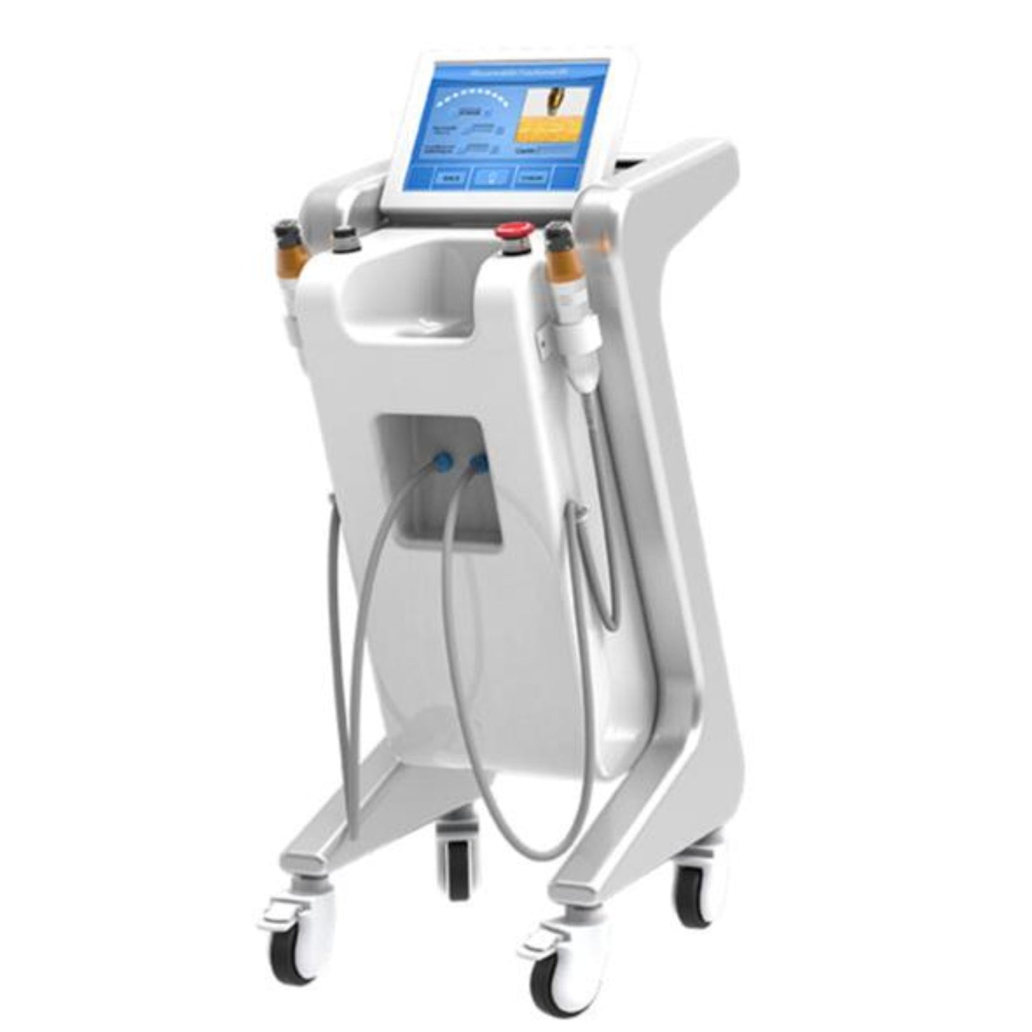 2 Handle Fractional RF Microneedling Machine